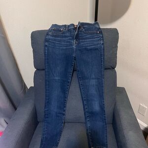 J. Crew Dark Blue Skinny Jeans